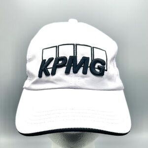 KPMG Mizuno Stacy Lewis Ahead Golf Hat White Adjustable Cap UPF 50+ Classic Tour